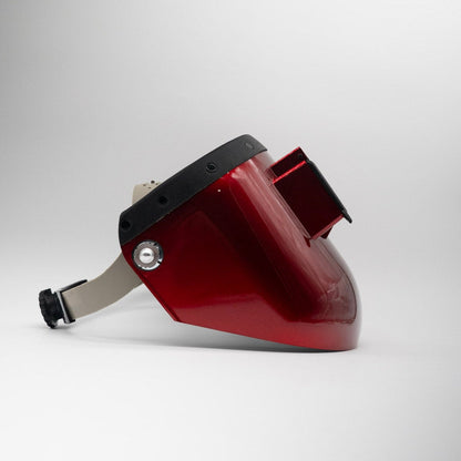Tiger Scoop - Red On Black Leather