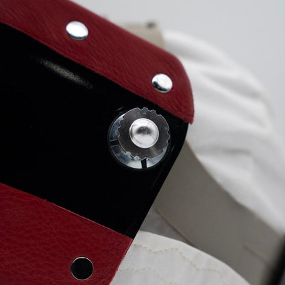 Tiger Scoop Pro - Black On Red Leather