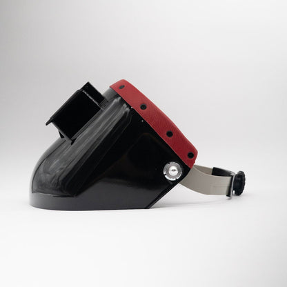 Tiger Scoop - Black On Red Leather