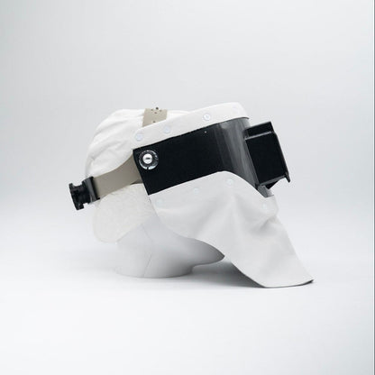 Tiger Scoop Pro - Grey On White Leather
