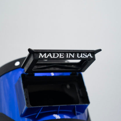 Tiger Scoop Pro - Blue On Black Leather