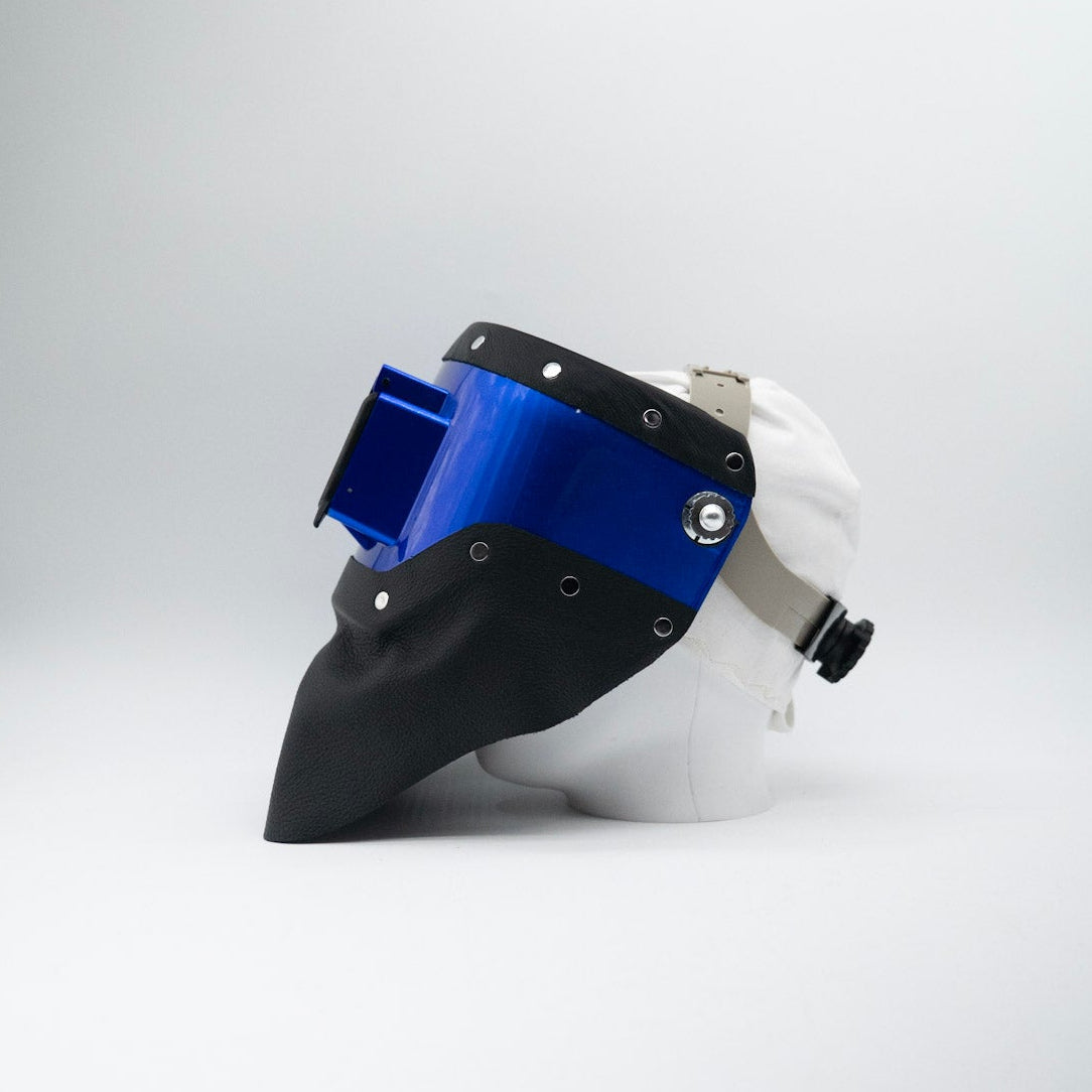 Tiger Scoop Pro - Blue On Black Leather