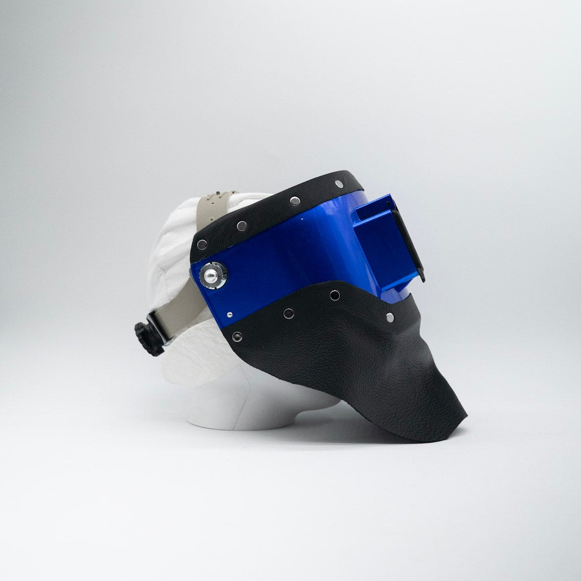 Tiger Scoop Pro - Blue On Black Leather