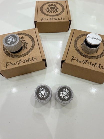 Lazer Engraved Welding Hood Fasteners