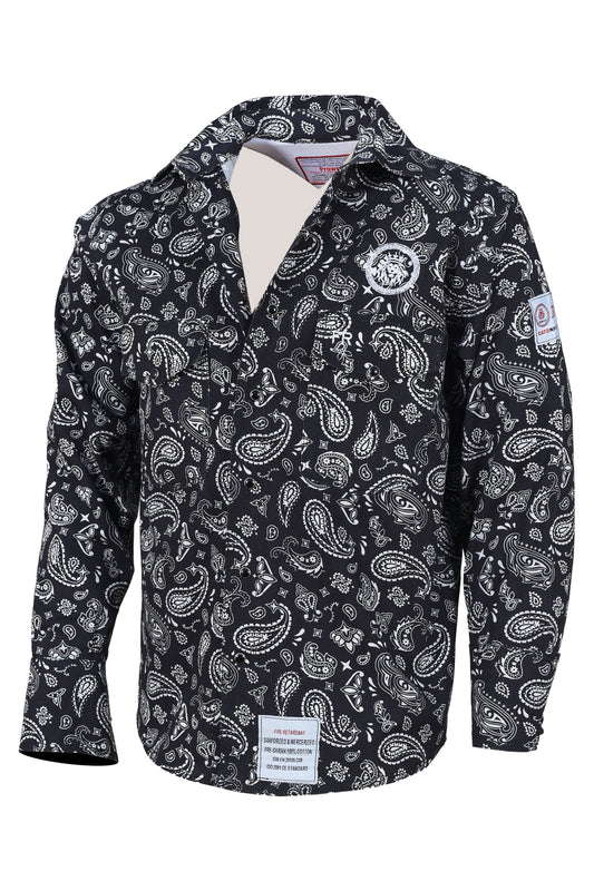 Black Paisley FR