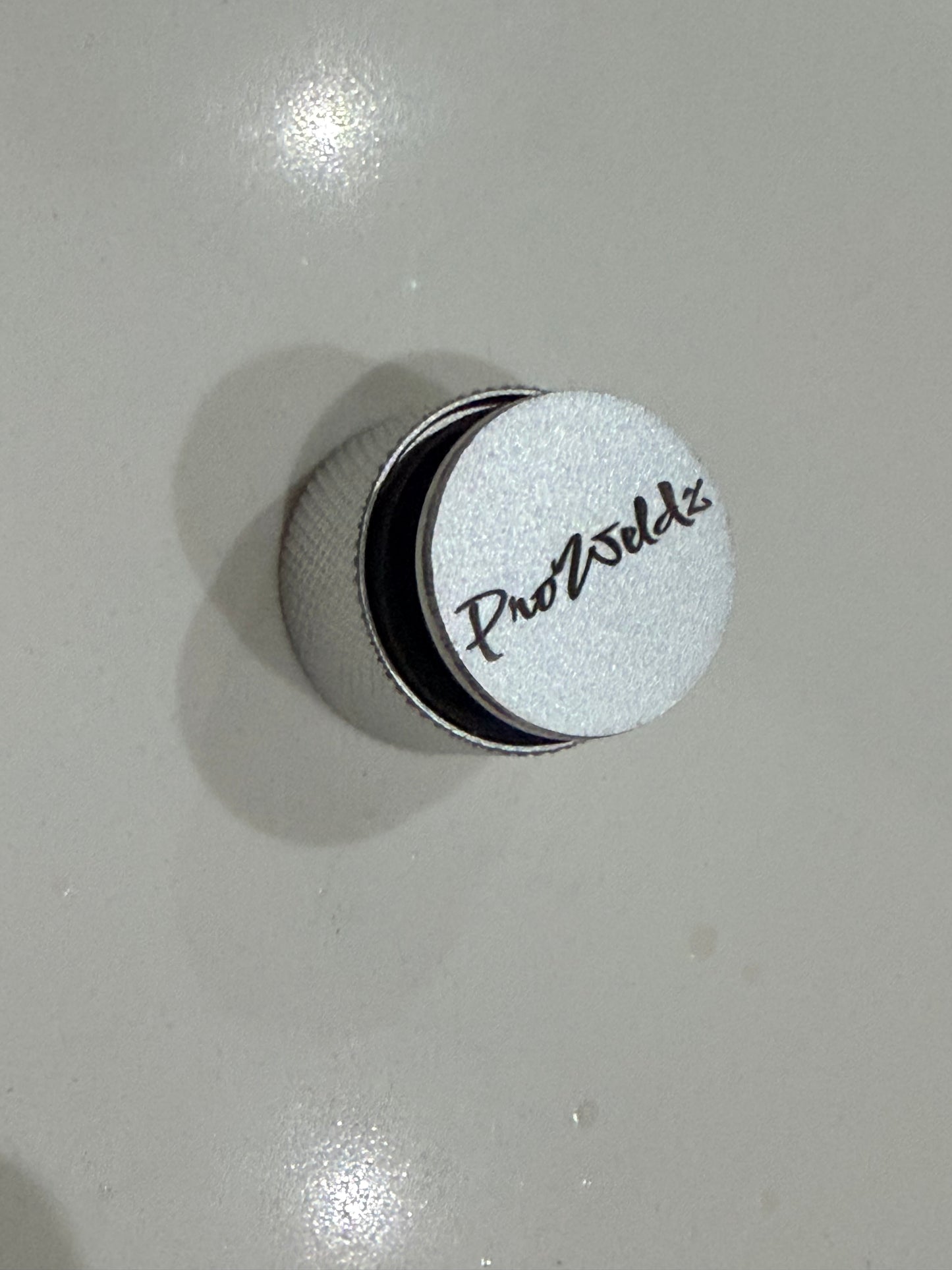 Lazer Engraved Welding Hood Fasteners